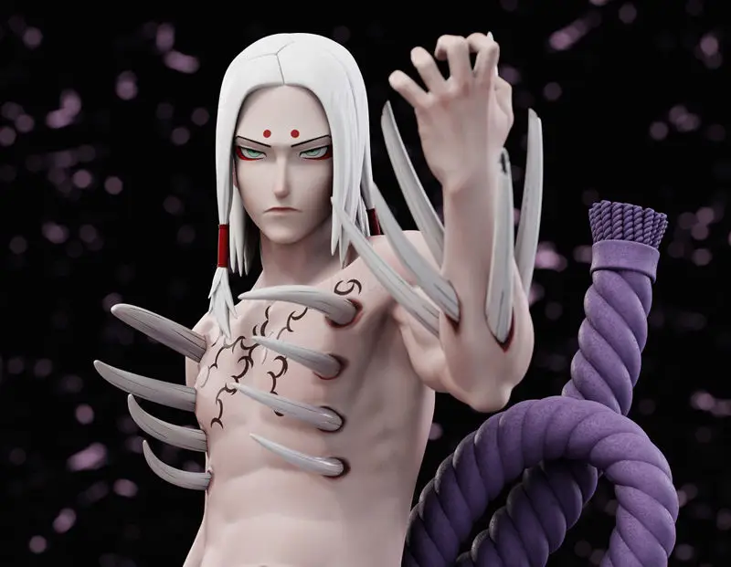 Kimimaro - Naruto 3D tiskalni model STL