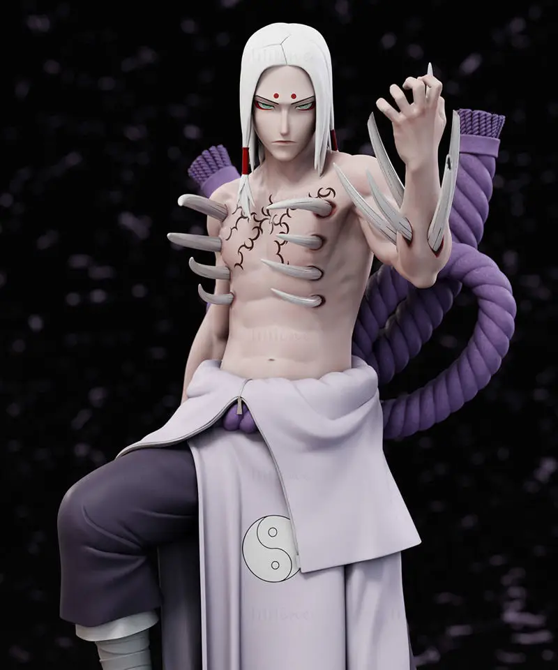 Kimimaro - Naruto Modelo de impresión 3D STL