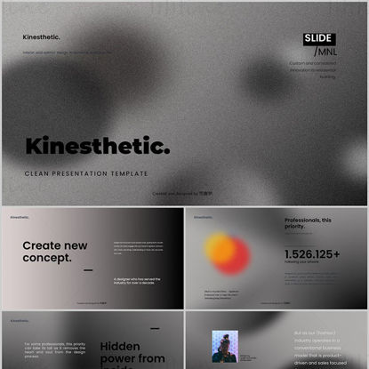 Kinesthetic PowerPoint Template