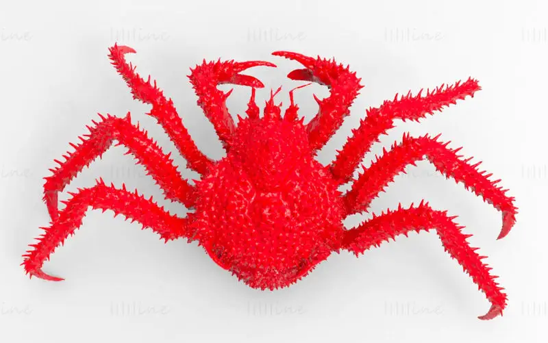 King crab 3d printing model stl