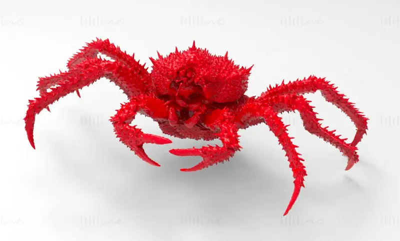 King crab 3d printing model stl