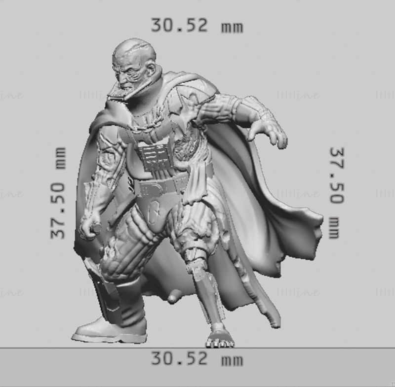 King of Ashes 3D Printing Model STL