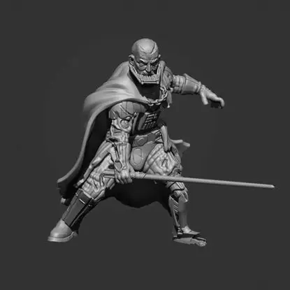 King Of Ashes Figuries 3D Print Model STL File