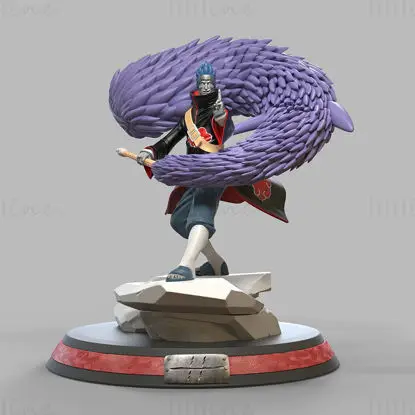 Hoshigaki Kisame and Samehada 3D Printing Model STL