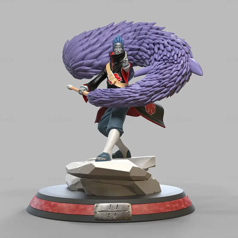 Modelo de impresión 3D STL de Kisame y Samehada