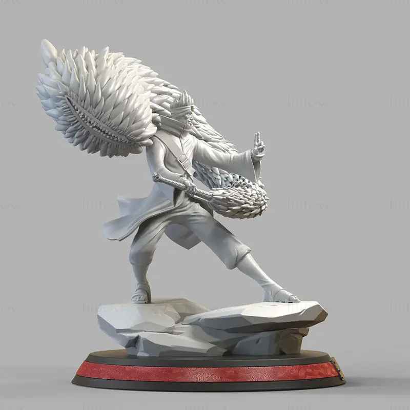 Modelo de impresión 3D STL de Kisame y Samehada