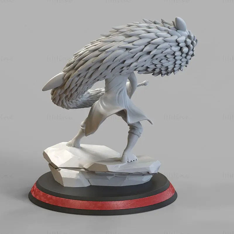 干柿鬼鮫 ほしがき きさめ と 鮫肌 さめはだ 3D プリントモデル STL