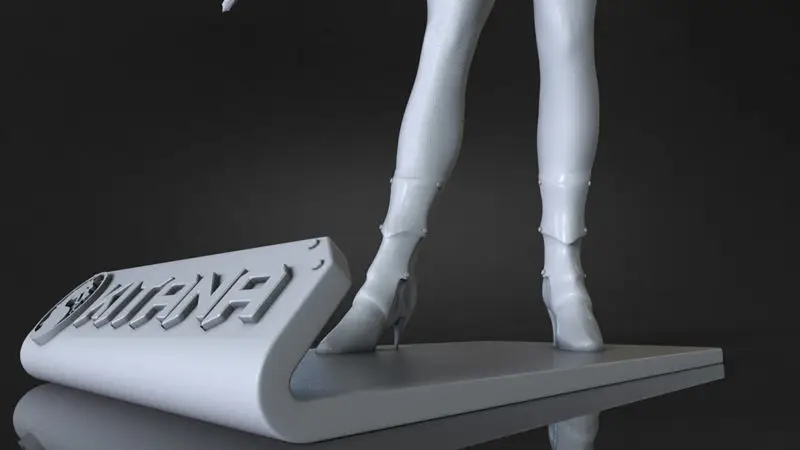 Archivos STL del modelo de impresión 3D de Kitana