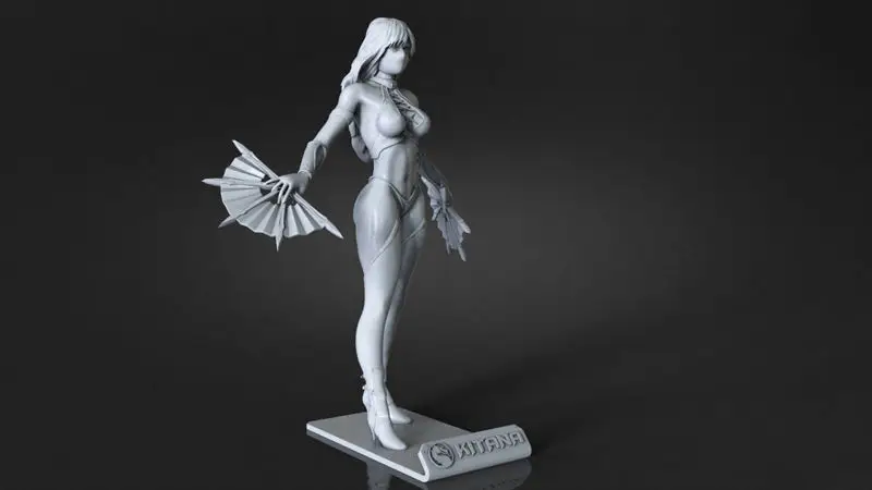 Archivos STL del modelo de impresión 3D de Kitana