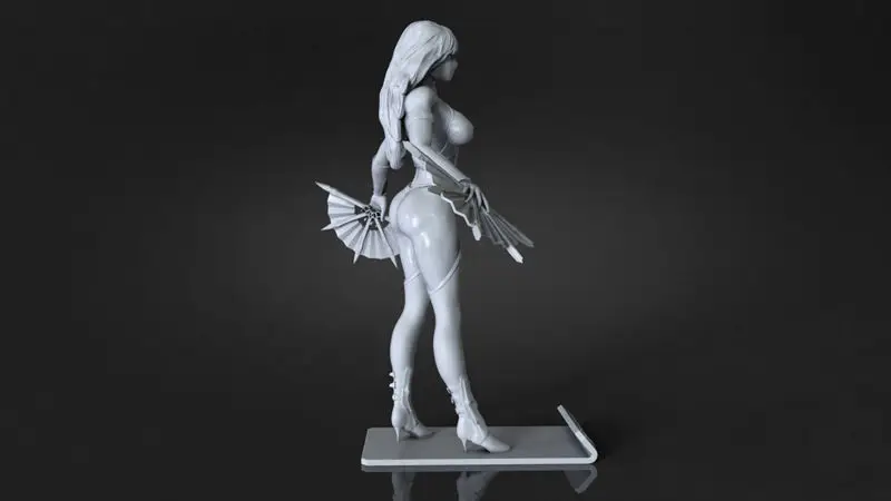 Archivos STL del modelo de impresión 3D de Kitana