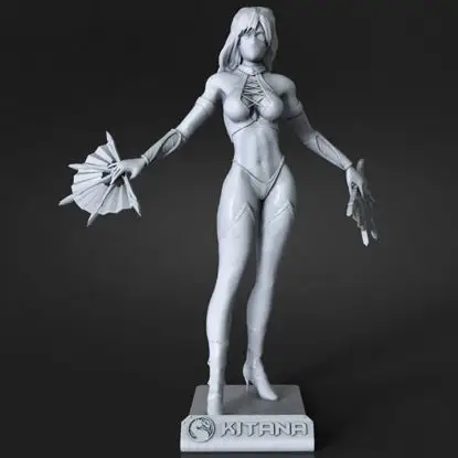 Kitana 3D Print Model STL-bestanden