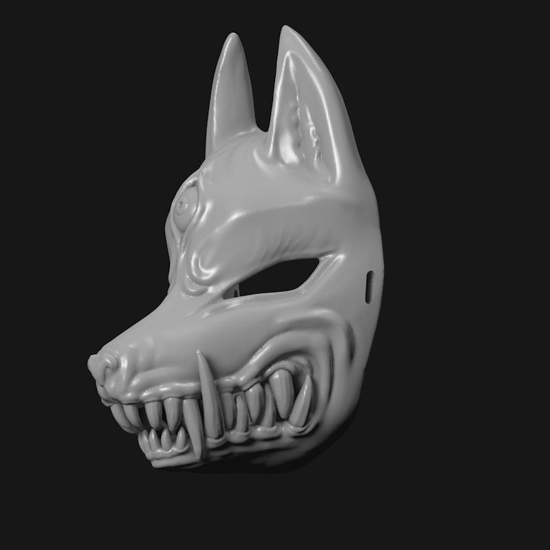 kitsune-mask-3d-print-model