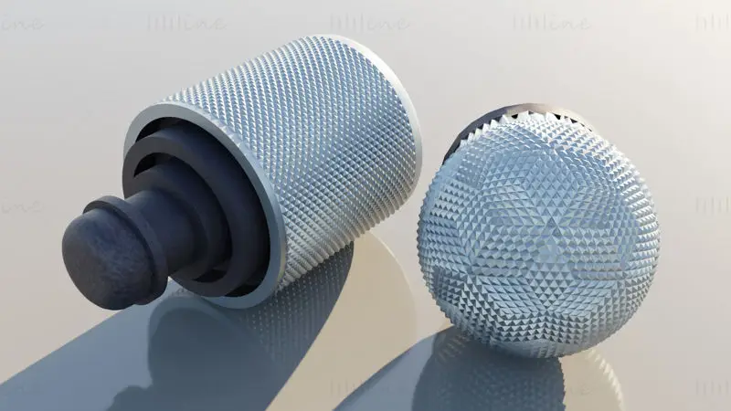 Knurling Stuff 3D Model