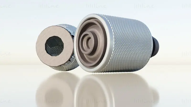 Knurling Stuff 3D Model