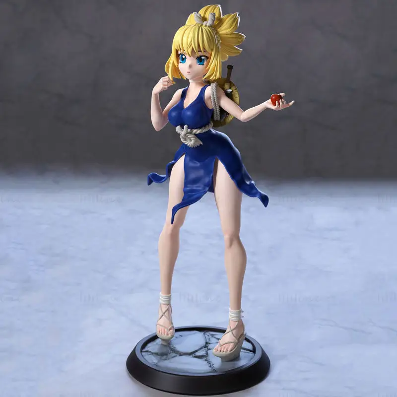 コハク - Dr Stone 3D プリント モデル STL ファイル