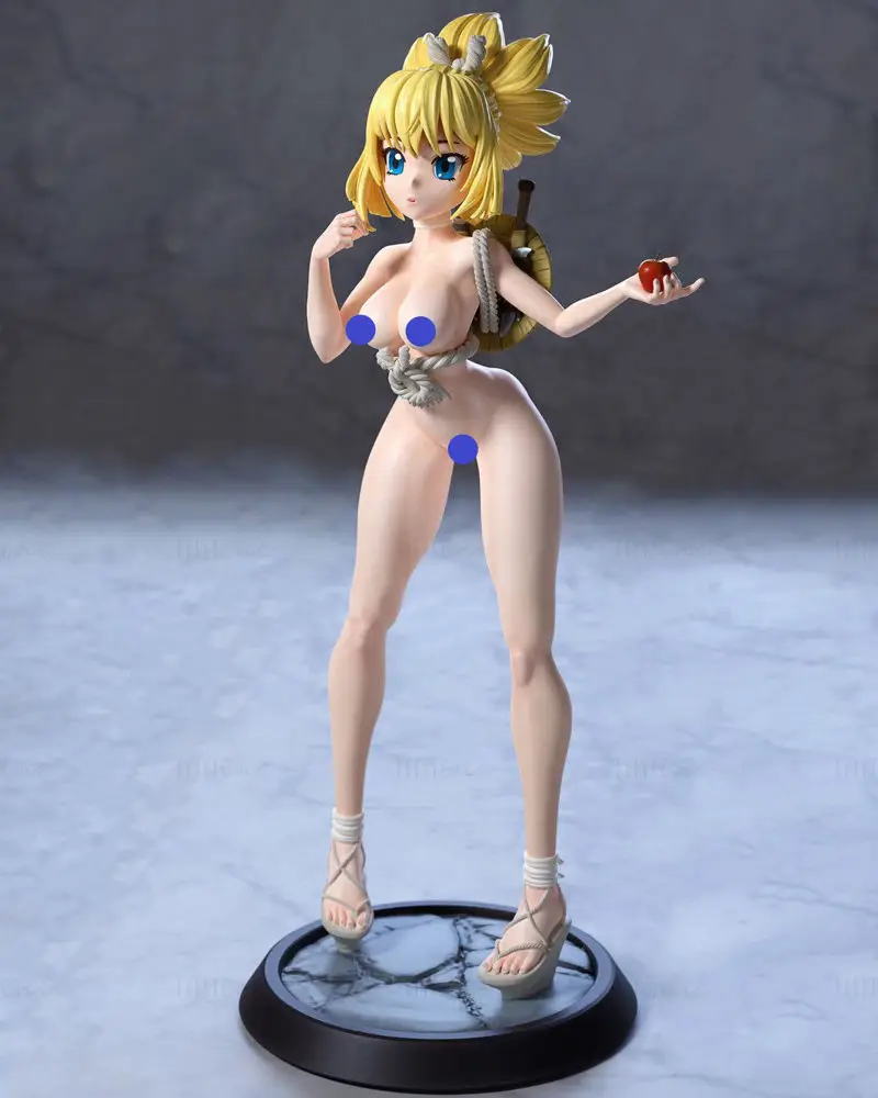 コハク - Dr Stone 3D プリント モデル STL ファイル