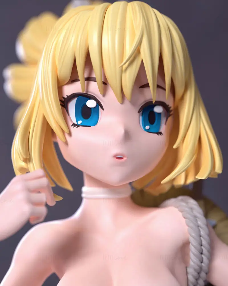 コハク - Dr Stone 3D プリント モデル STL ファイル