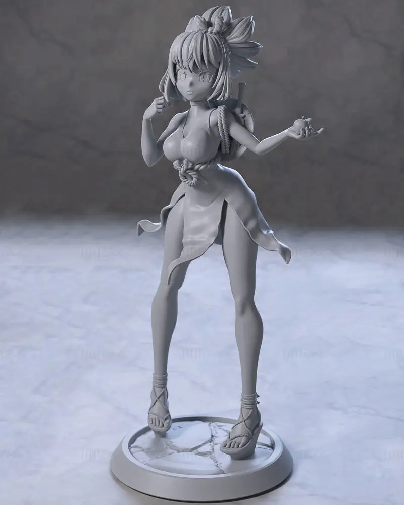 コハク - Dr Stone 3D プリント モデル STL ファイル