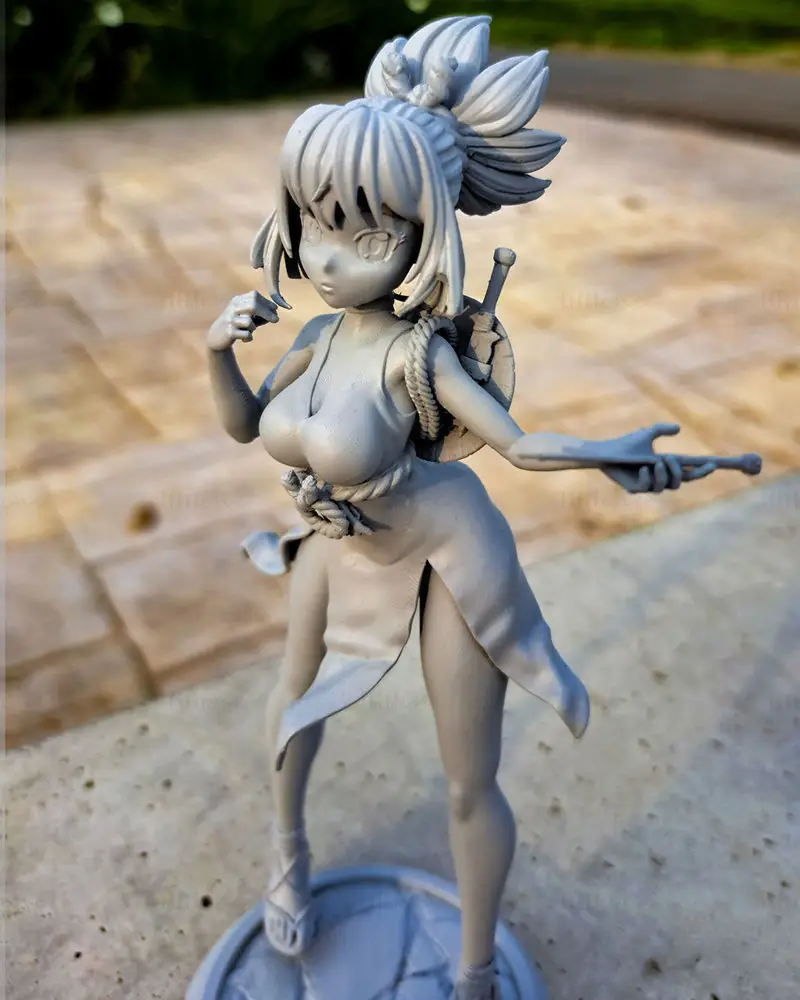 コハク - Dr Stone 3D プリント モデル STL ファイル