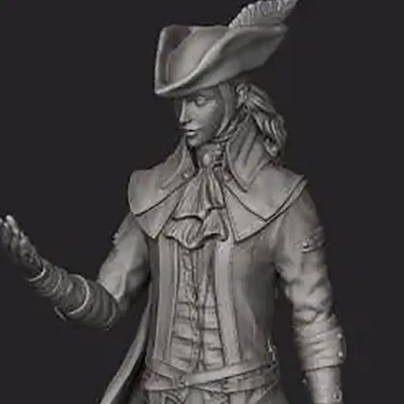 Lady Maria Blood Borne Figure 3D Print Model STL