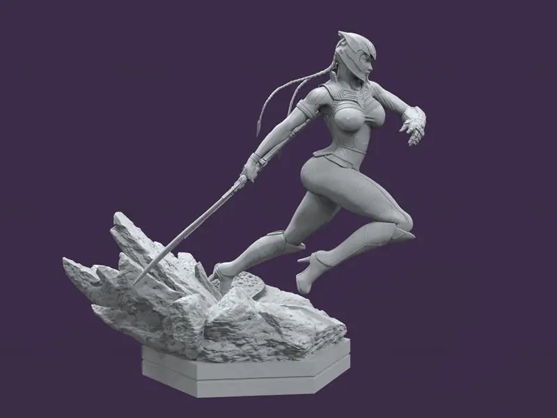 Modelo de impresión 3D de Lady Thanos STL FDM