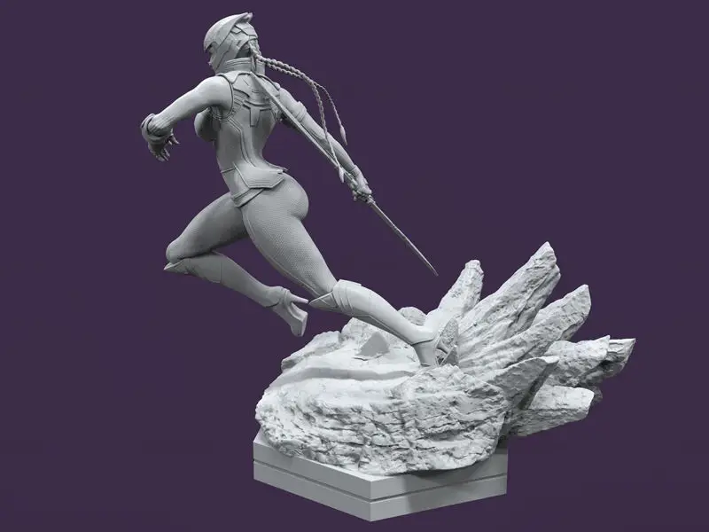 Lady Thanos 3D-printmodel STL FDM