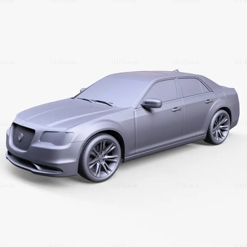 Lancia Thema 2018 Araba 3D Modeli