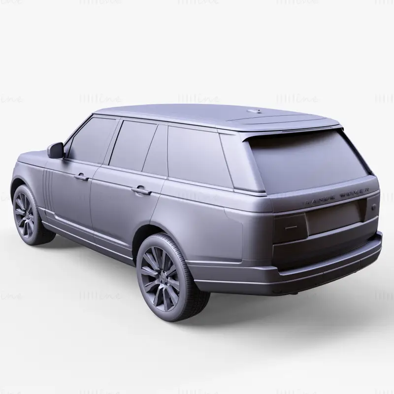 LandRover HSE Td6 2015 3D Model