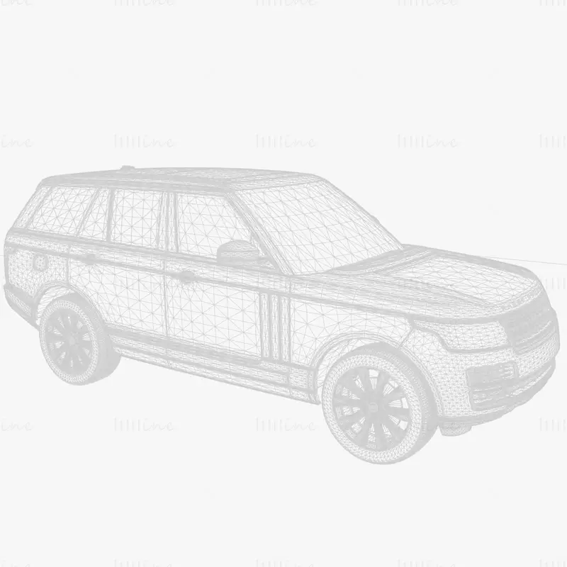 LandRover HSE Td6 2015 3D model