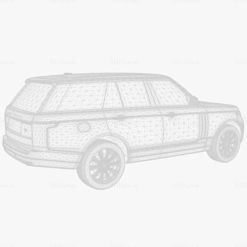 LandRover HSE Td6 2015 3D model