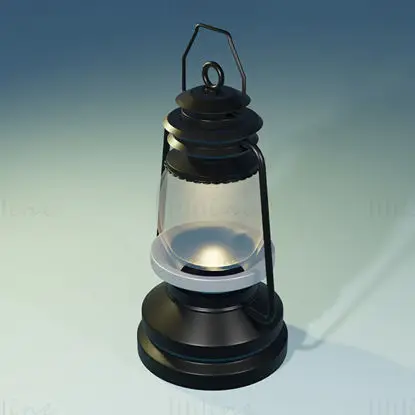 Lantern Light 3D Model