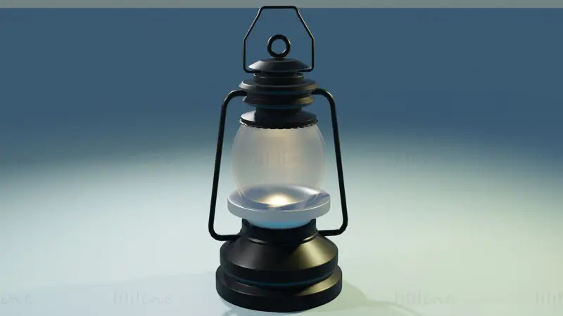 Lantaarnlicht 3D-model