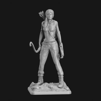 Lara croft model de imprimare 3d STL