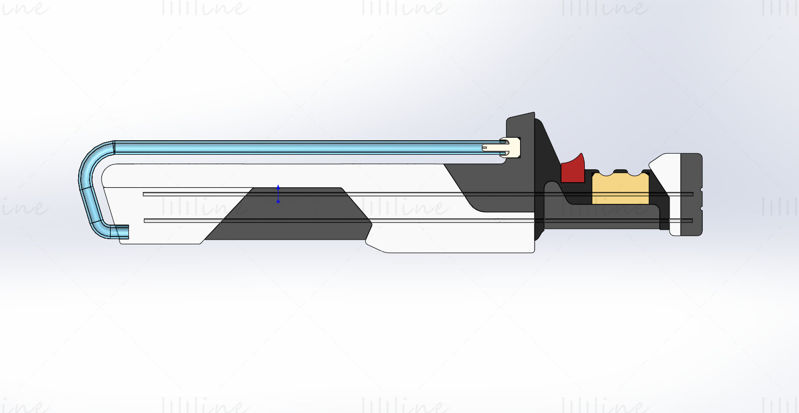 Laser Blade DX من نموذج الطباعة ثلاثية الأبعاد لفيلم Lightyear 2022
