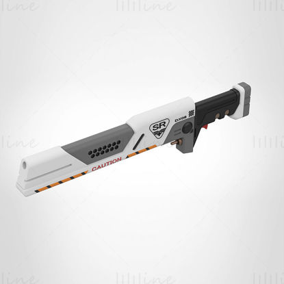 Lightyear 2022 filminden Laser Blade DX 3d baskı modeli