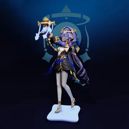 Layla Figure - Genshin Impact - 3D Printing Model STL