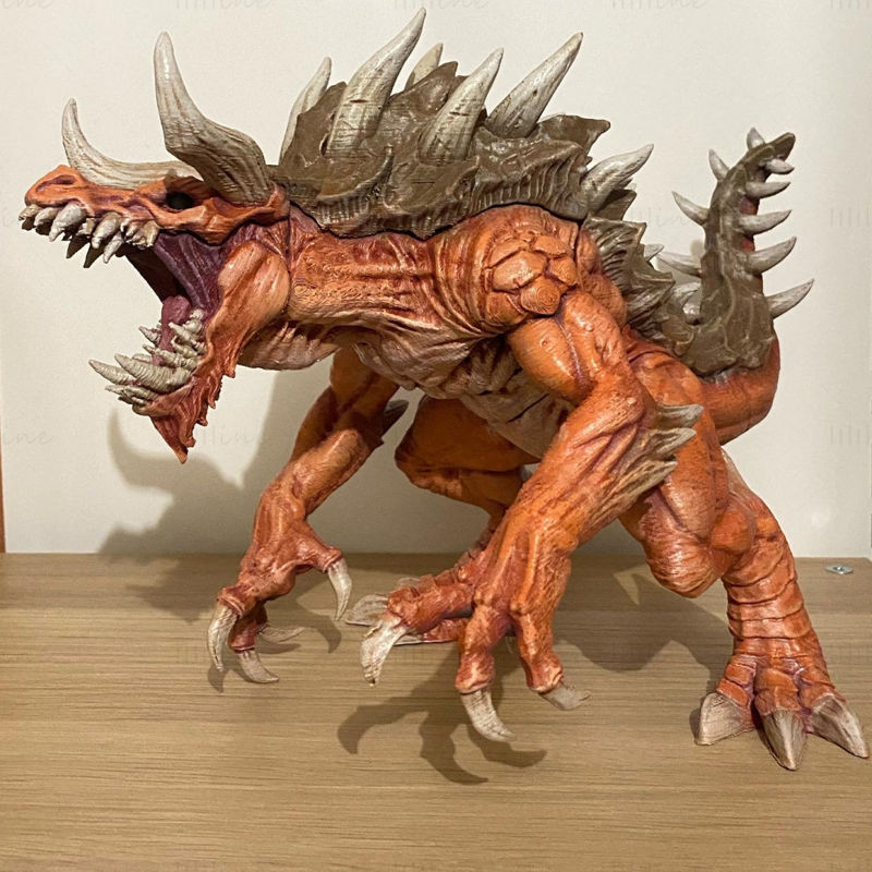 Legendární Devourer Tarasque Model pro 3D tisk STL