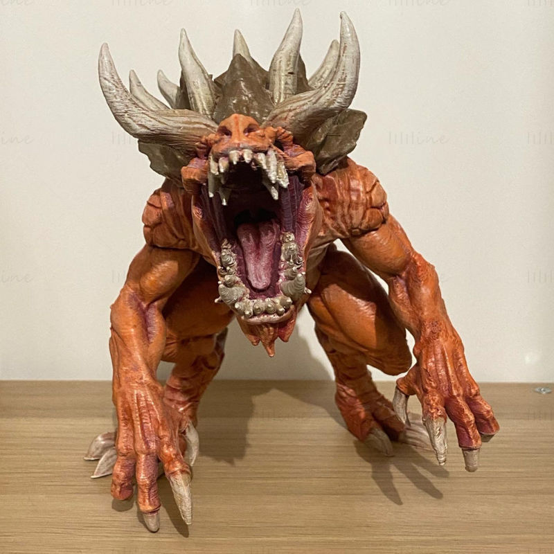 Legendarische verslinder Tarasque 3D-printmodel STL