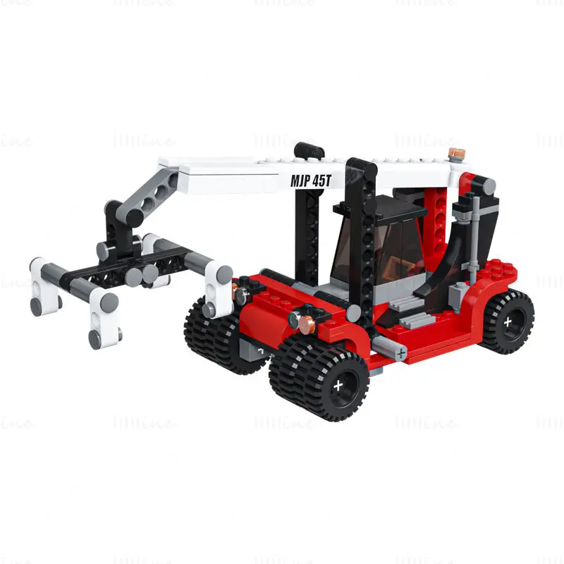 Lego 60336 Forklift truck 3d model
