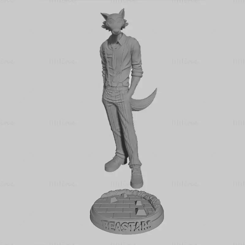 レゴシ Beastars ビースターズ 3Dプリントモデル STL