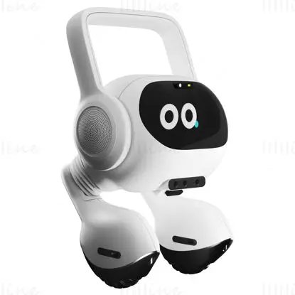 LG two-legged AI robot 3d model