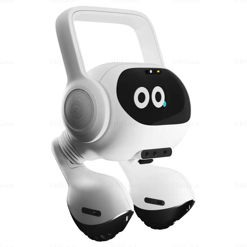 LG two-legged AI robot 3d model