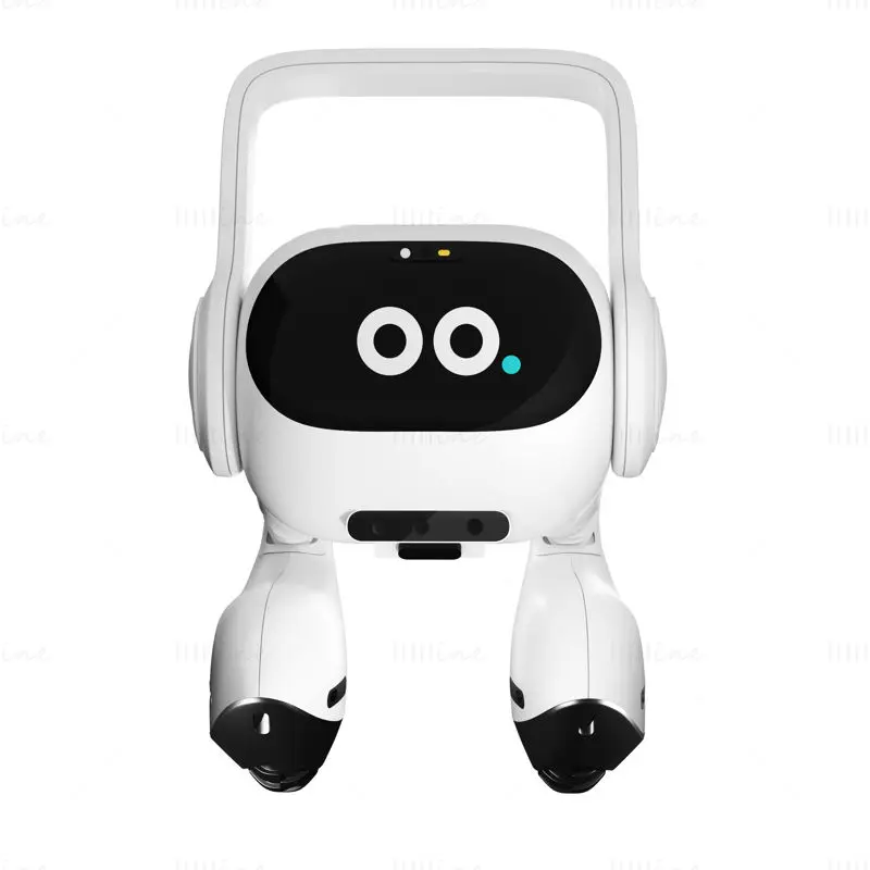 LG two-legged AI robot 3d model