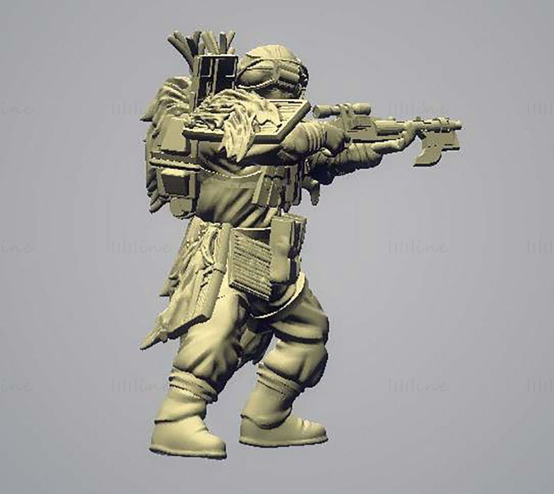 Liberator Squad 3D Printing Model STL