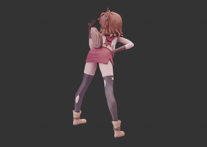 Liliruca Arde - Danmachi 3D nyomtatási modell STL fájlok
