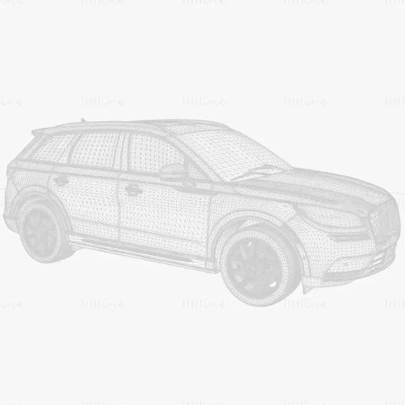 Coche Lincoln Corsair 2023 modelo 3d