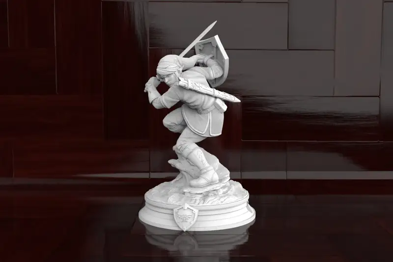 Legătură fișiere STL model imprimat 3D „The Legend of Zelda”