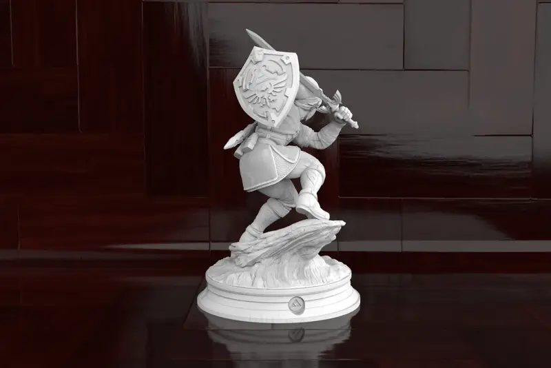 Legătură fișiere STL model imprimat 3D „The Legend of Zelda”