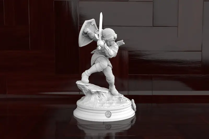 Legătură fișiere STL model imprimat 3D „The Legend of Zelda”