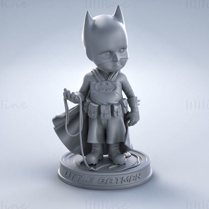 Lille Batman 3D-utskriftsmodell STL
